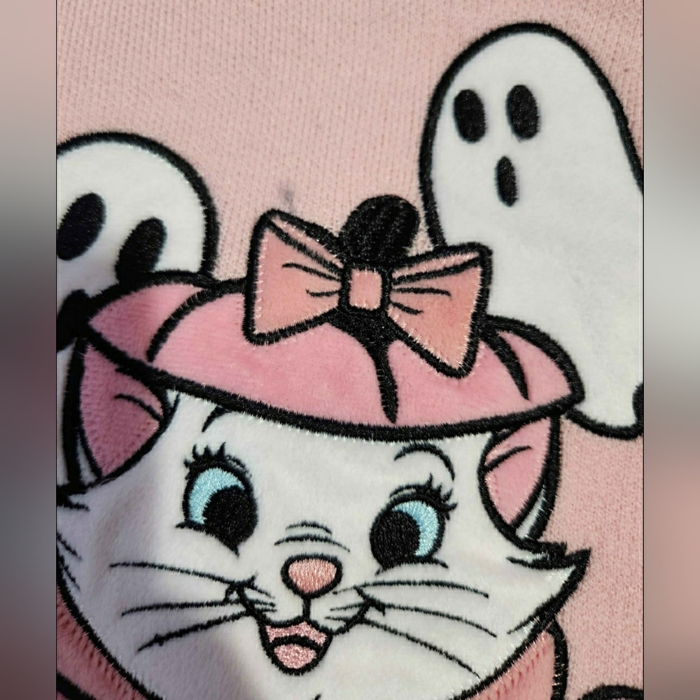 Aristocats Marie Pink Halloween Cardigan - Picture 4 of 4